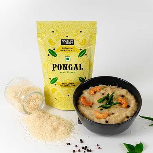 Gourmet Craft Pongal Mix - Moong Dal and Rice Based, Ready to Cook