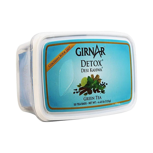 Girnar Food & Beverages Pvt. Ltd. Detox Green Tea (Desi Kahwa),250G (100 Tea Bags),250 Grams