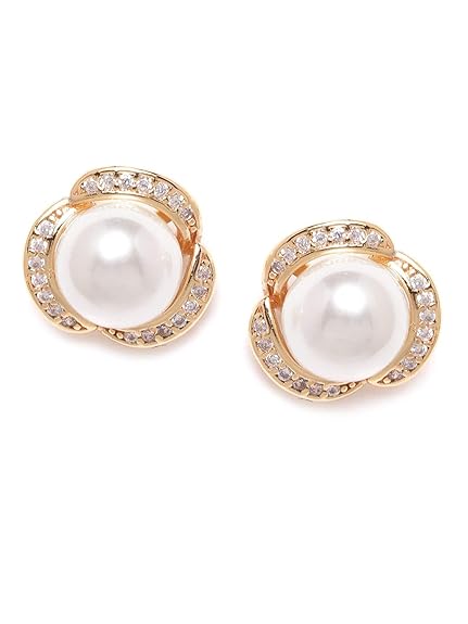 Pearl Stud Earring For Women