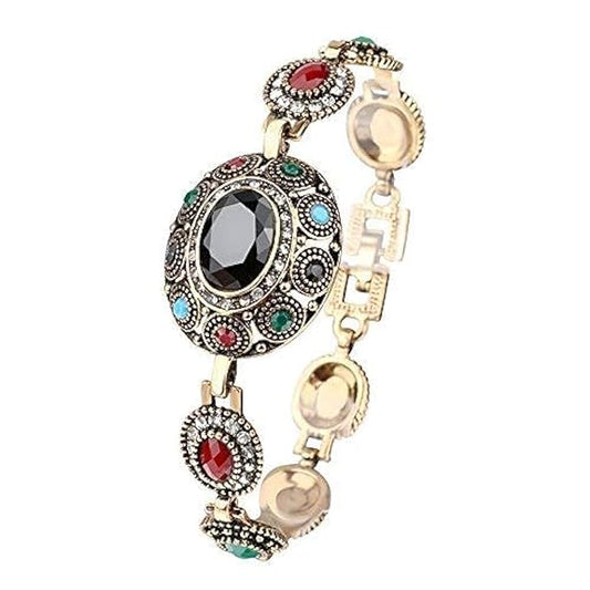 Gold Plated Traditional Bangle Bracelet for Women