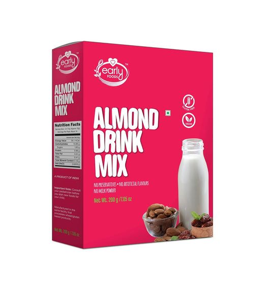 Early Foods Almond Drink Mix 200g|Badam powder| Kids drink