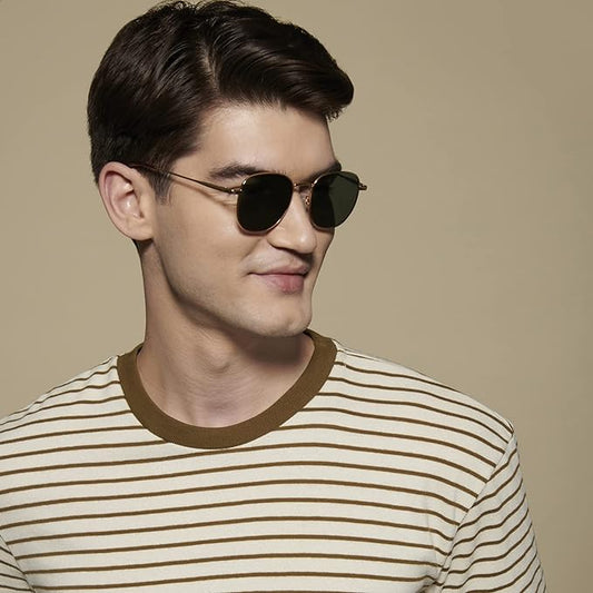 Round Polarization Sunglasses