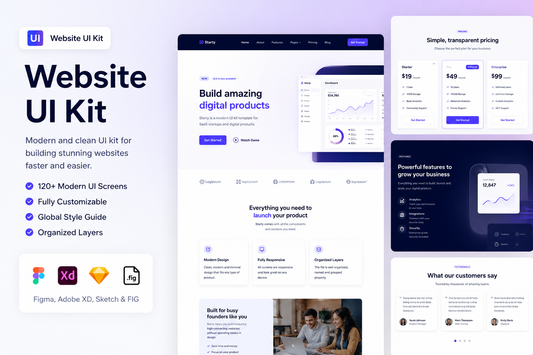 Website UI Kit