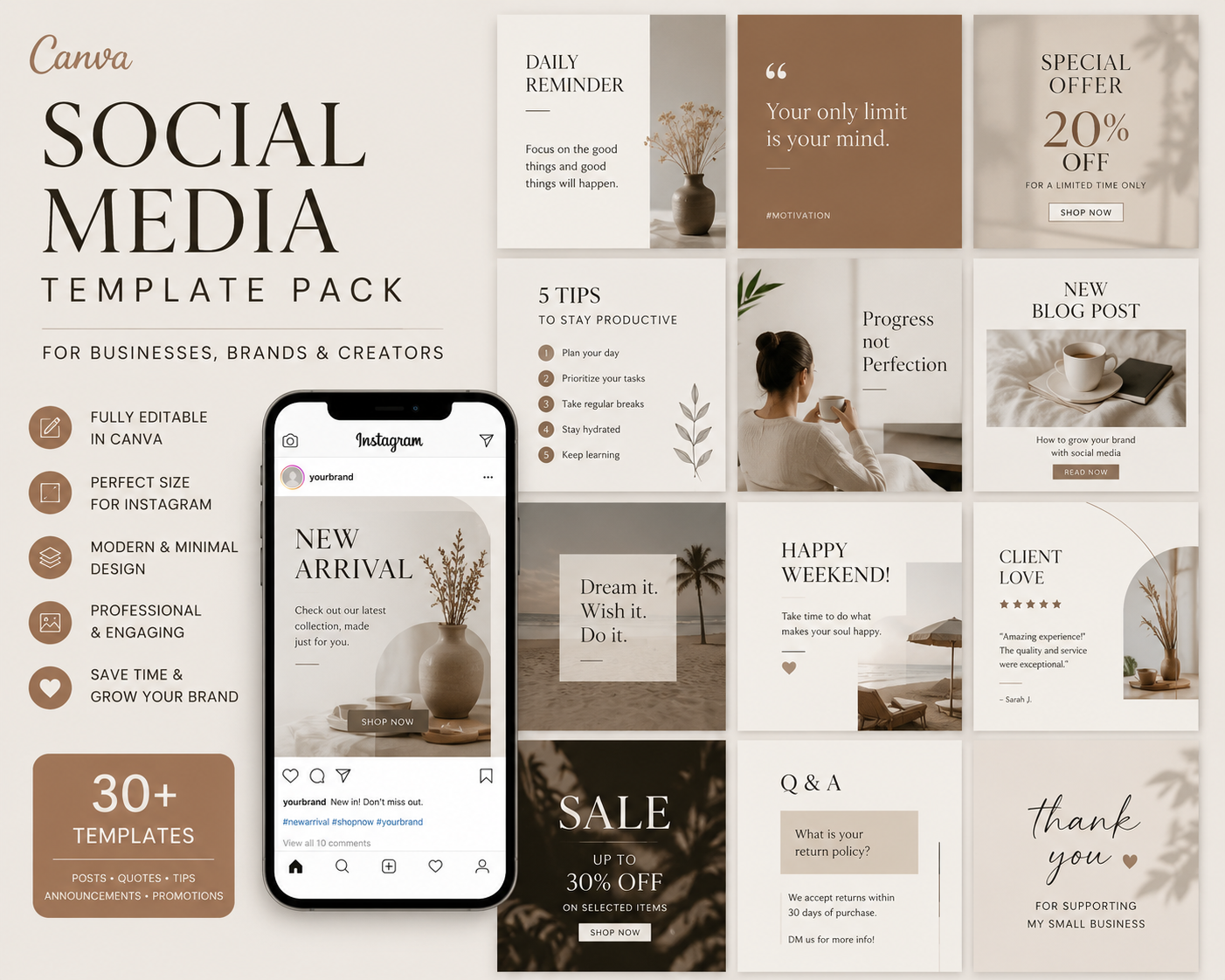 Social Media Template Pack