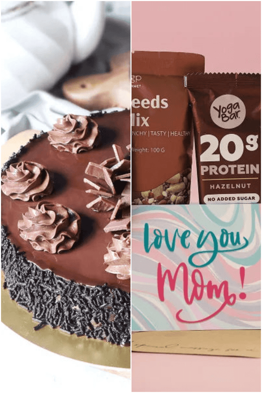 Truffle Delight Cake & Love You Mom Hamper