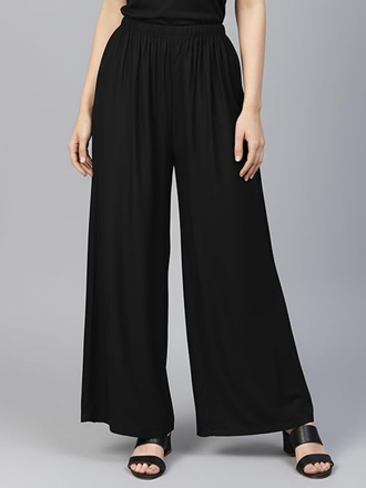 Rayon Solid Color Ethnic Wear Palazzo