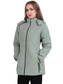Brazo Long Hooded Puffer Jacket