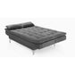 AMATA Eagle Sofa Cum Bed with Two Cushions Perfect for Home Living Room and Guests