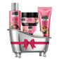 Bryan & Candy Delicate Rose Tub Kit Gift Set For Women, Luxurious Spa Experience at home