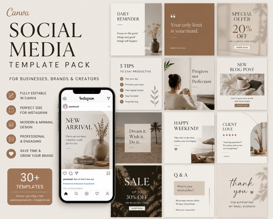 Social Media Template Pack