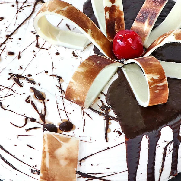 Designer Chocolate Vanilla Cake