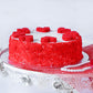 Classic Red Velvet Cake (Half Kg)